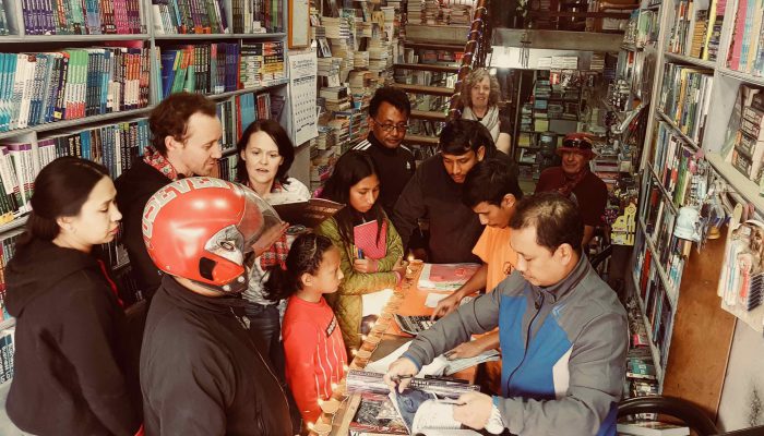 Achat livre librairie Népal Katmandou